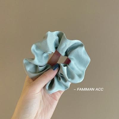 フレンチガーリー シンプルフレンチシュシュリボン