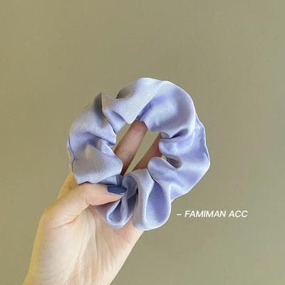 フレンチガーリー シンプルフレンチシュシュリボン