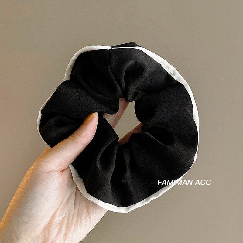 フレンチガーリー シンプルフレンチシュシュリボン