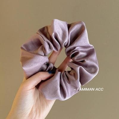 フレンチガーリー シンプルフレンチシュシュリボン