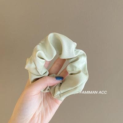 フレンチガーリー シンプルフレンチシュシュリボン