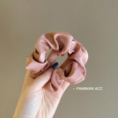 フレンチガーリー シンプルフレンチシュシュリボン