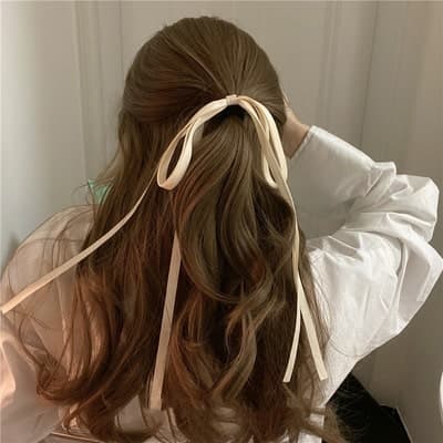 フレンチガーリー ロングフェアリーリボン