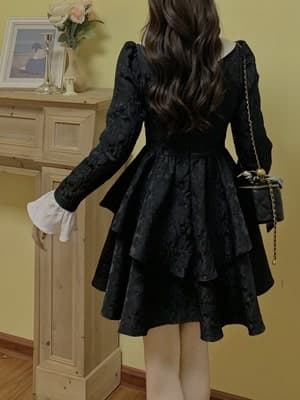 フレンチガーリー シックワンピース