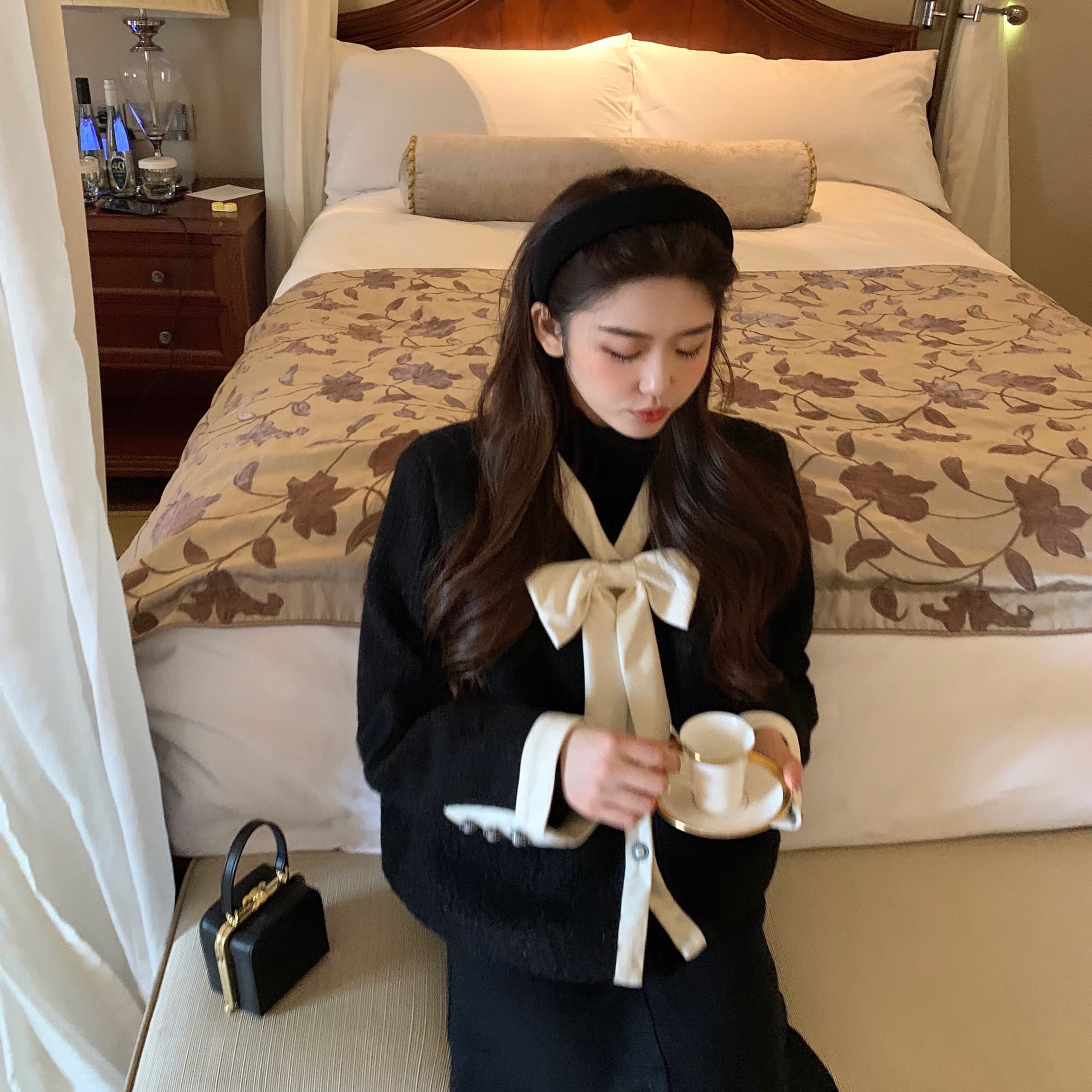 フレンチガーリー リボンが可愛い♡コート アウター