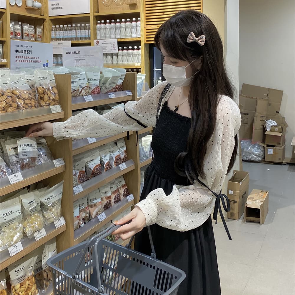 フレンチガーリー ハイエンドシースルーワンピース